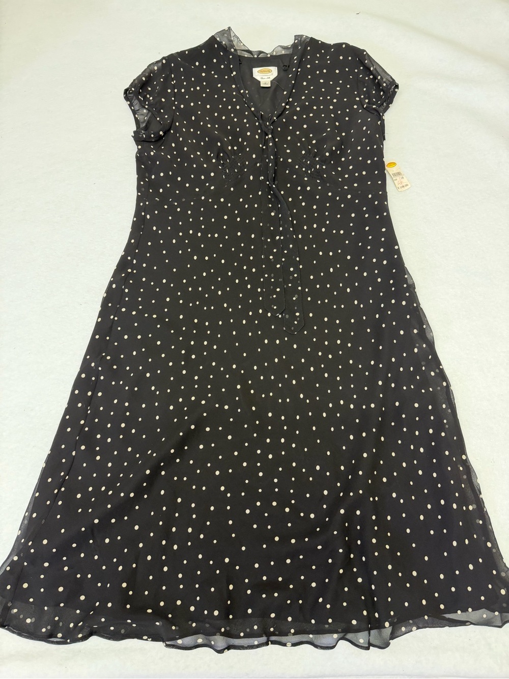 Talbots 100% silk dress sz 18